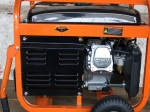 Бензиновый генератор Shtenli 4400 Pro S (4.2 кВт эл. стартер, колеса, ручки, выход на 8 и 12 а, экран)